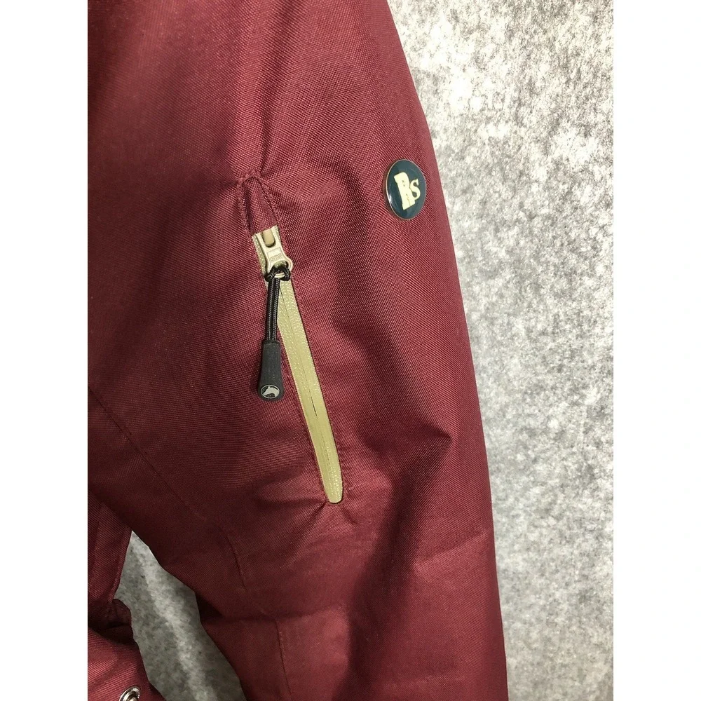Riding Sport Equestrian Wear Jacket XS Maroon Crown Fur Lined Coat System 5000
